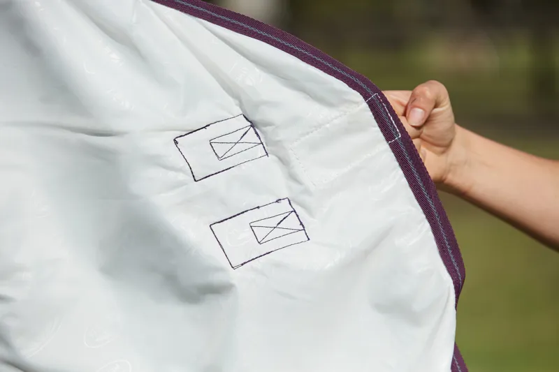 WeatherBeeta ComFiTec Essential Mesh II Combo Neck - White/Maroon/Grey-4