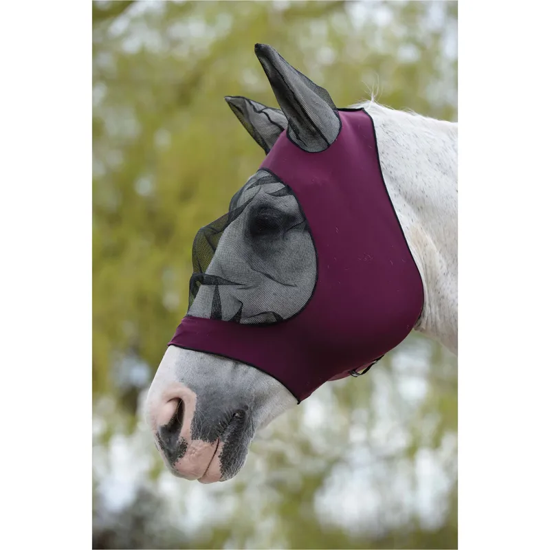 WeatherBeeta Stretch Eye Saver with Ears - Purple/Black