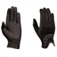 Dublin Pull On Glitter Mesh Back Riding Gloves - Black