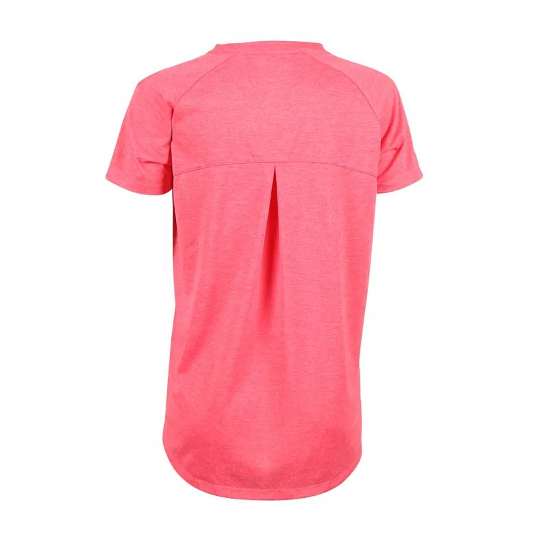 Shires Aubrion Children's Energise Tech T-Shirt - Coral-2