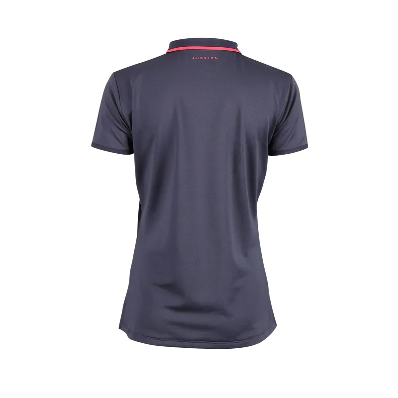 Shires Aubrion Children's Poise Tech Polo - Navy-1