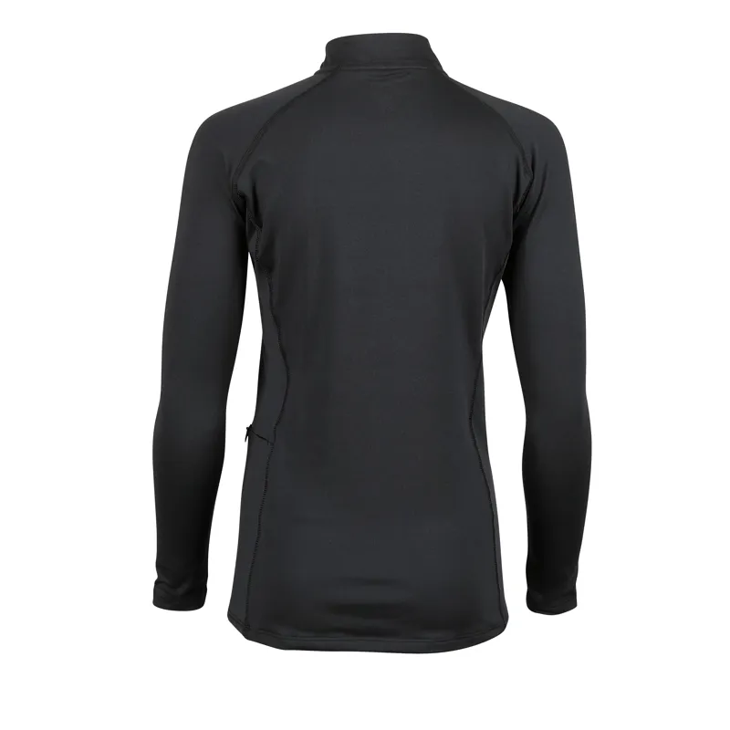 Shires Aubrion Children's Revive Long Sleeve Base Layer - Black-1