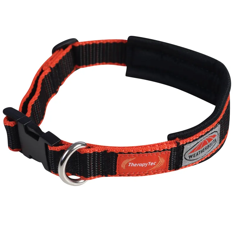WeatherBeeta Therapy-Tec Dog Collar - Black/Red