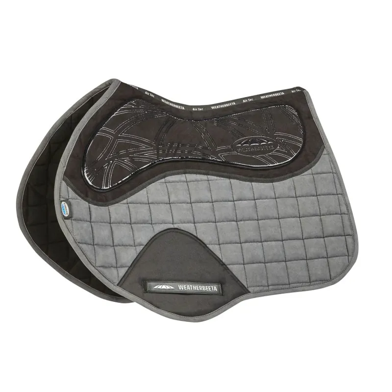WeatherBeeta Ultra Grip Jump Saddle Pad - Grey