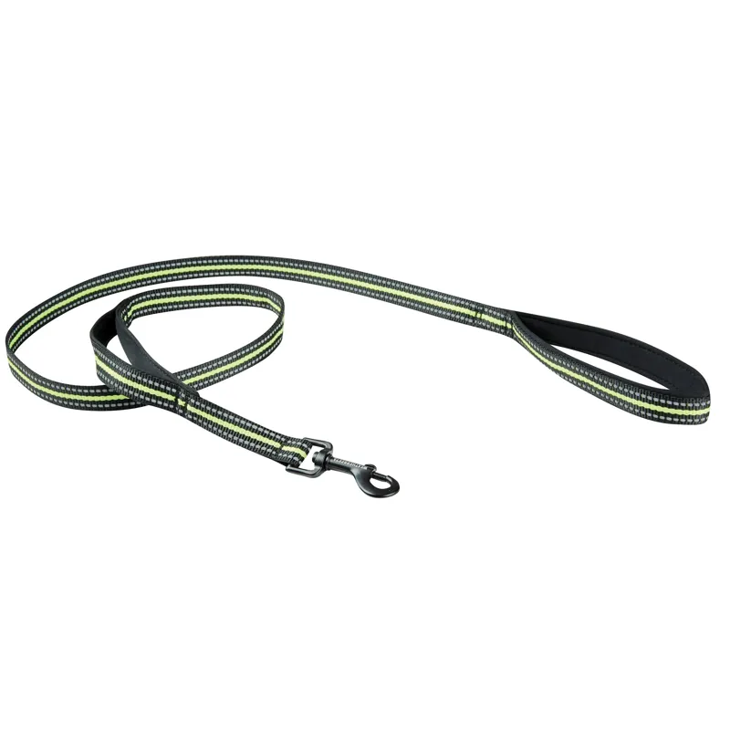 WeatherBeeta Reflective Dog Lead - Black/Yellow