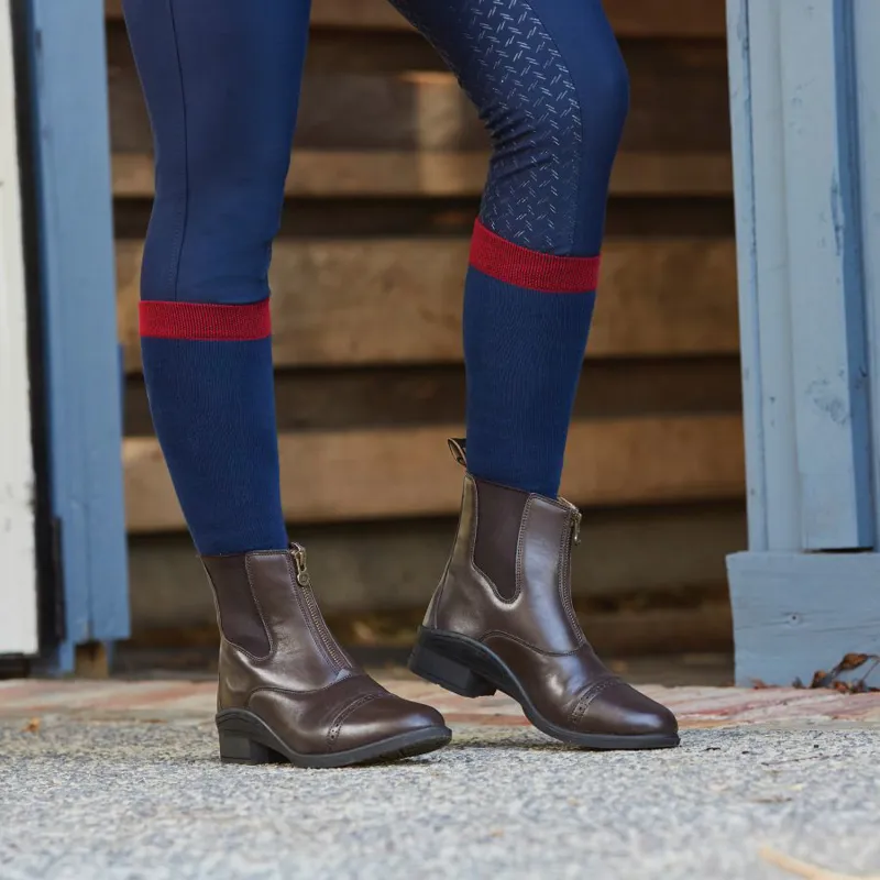 Dublin Altitude Zip Paddock Boots - Brown-2