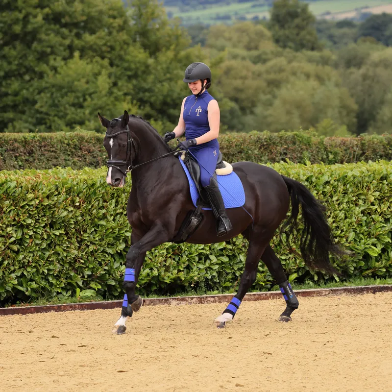 Shires Aubrion Team Sleeveless Base Layer - Navy-6