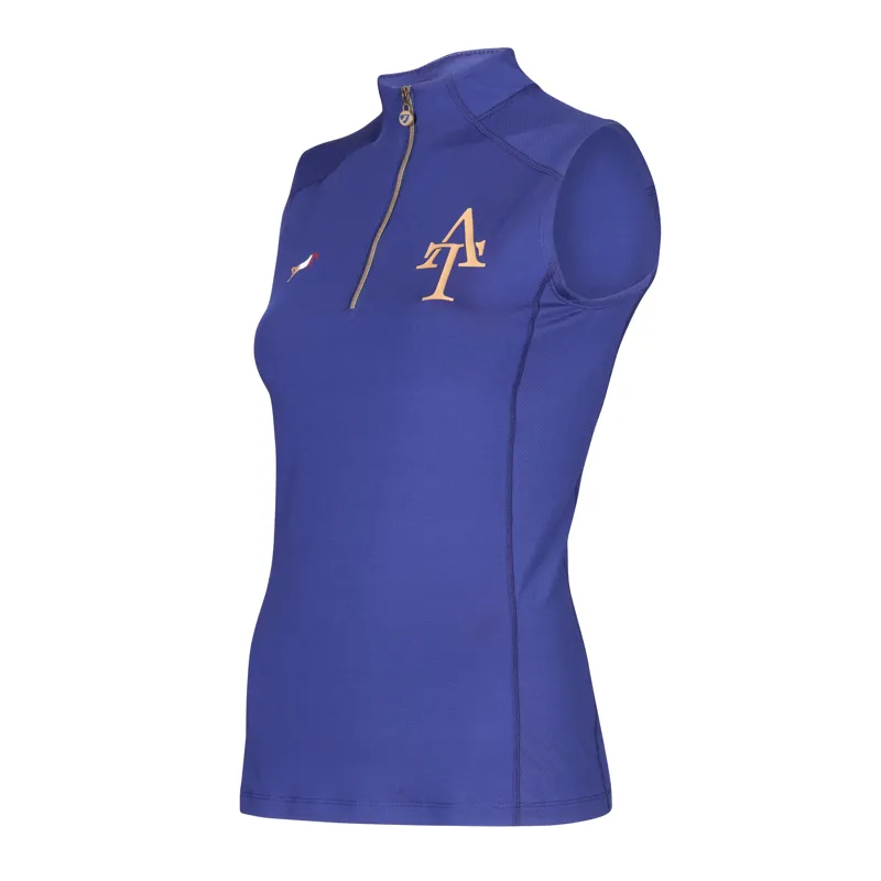 Shires Aubrion Team Sleeveless Base Layer - Navy-1