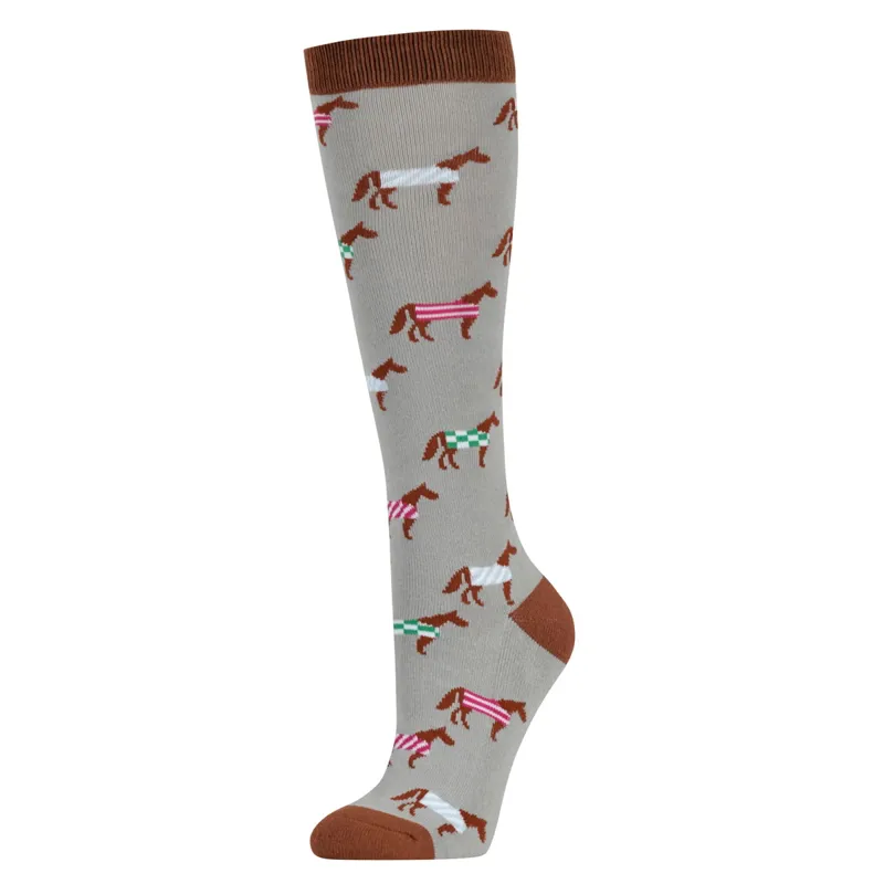 Dublin Single Pack Socks - Horses