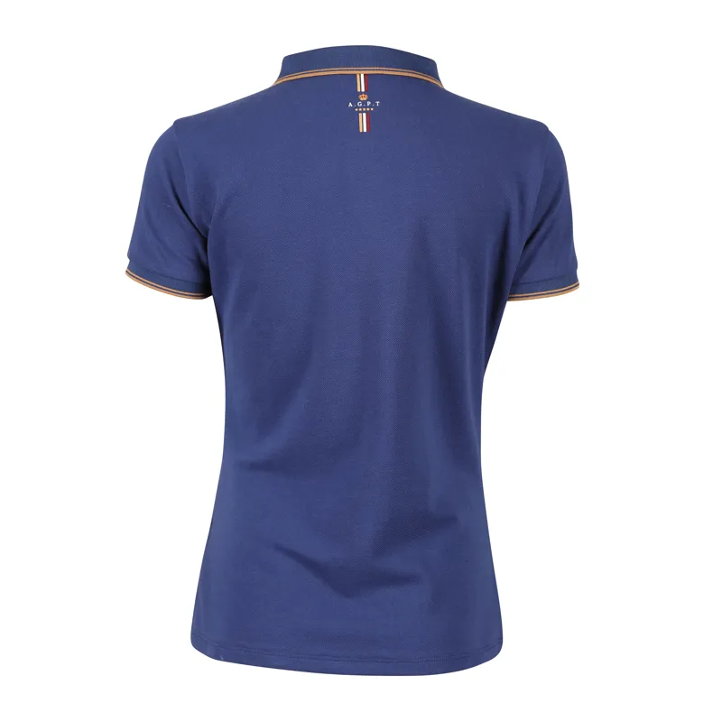 Shires Aubrion Team Polo Shirt - Navy-2