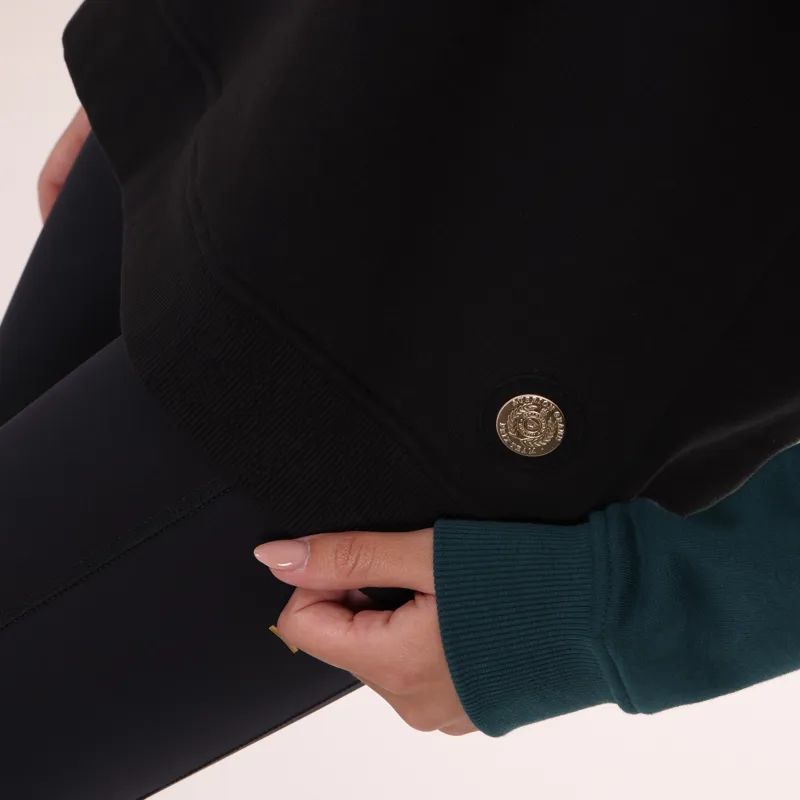 Shires Aubrion Team Ladies Sweatshirt - Black-3