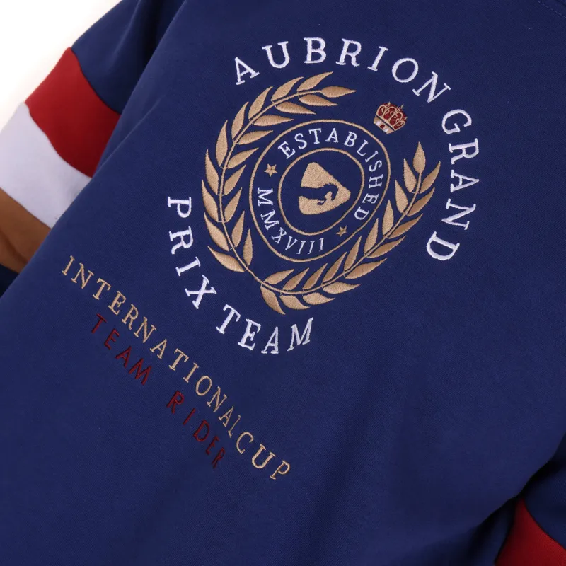 Shires Aubrion Team Ladies Sweatshirt - Navy-3