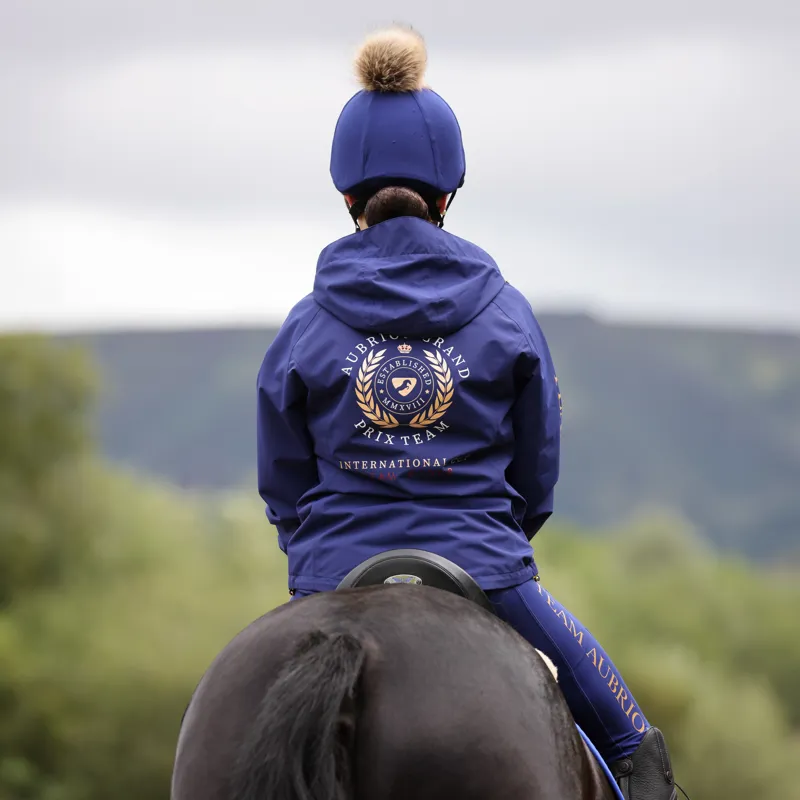 Shires Aubrion Team Waterproof Jacket - Navy-8