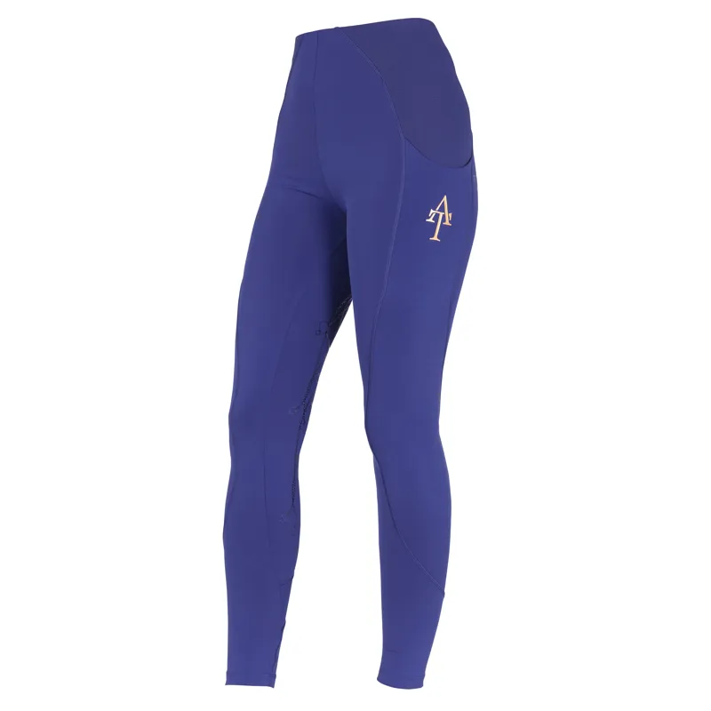 Shires Aubrion Team Riding Tights - Navy