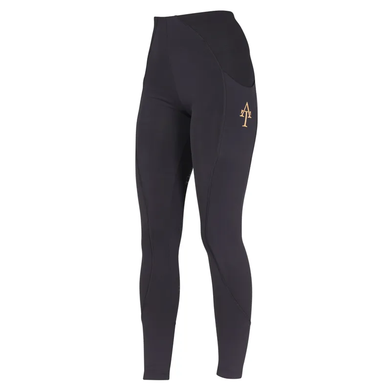 Shires Aubrion Team Riding Tights - Black-1