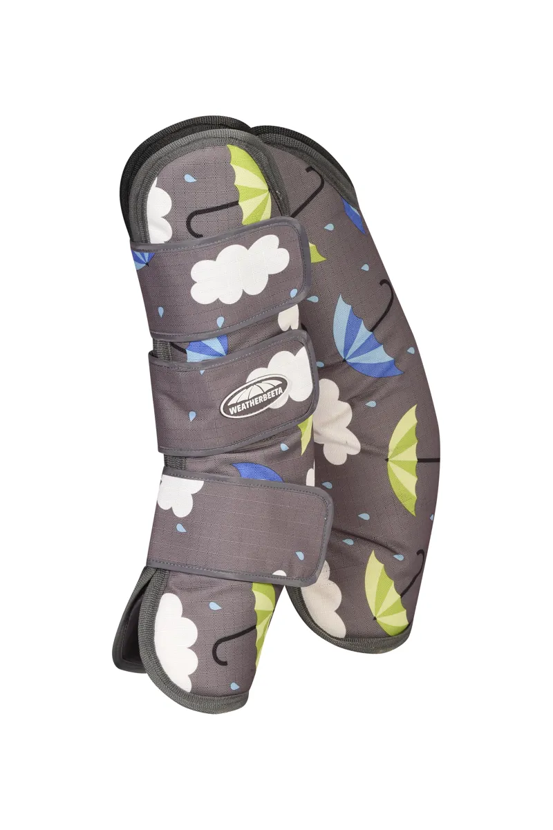 WeatherBeeta 1200d Wide Tab Long Travel Boots - Umbrella Print-1
