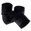 Roma Thick Polo Bandages - 4 Pack - Black