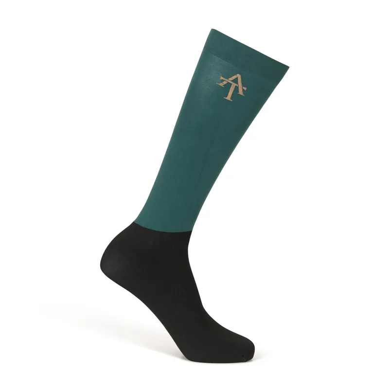 Shires Aubrion Team Socks - Green