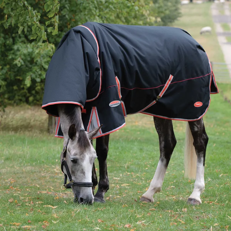 WeatherBeeta ComFiTec Premier Therapy-Tec Detach-A-Neck Plus 50g Rug - Black/Silver-1