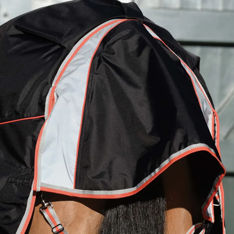 WeatherBeeta ComFiTec Premier Therapy-Tec Detach-A-Neck Plus 50g Rug - Black/Silver-4