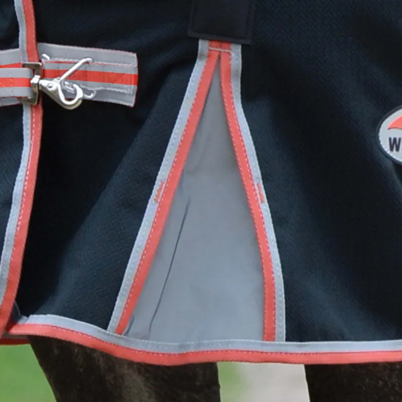 WeatherBeeta ComFiTec Premier Therapy-Tec Detach-A-Neck Plus 50g Rug - Black/Silver-7