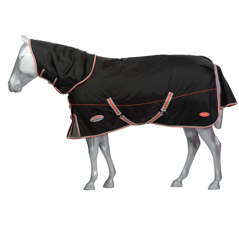 WeatherBeeta ComFiTec Premier Therapy-Tec Detach-A-Neck Plus 50g Rug - Black/Silver-2
