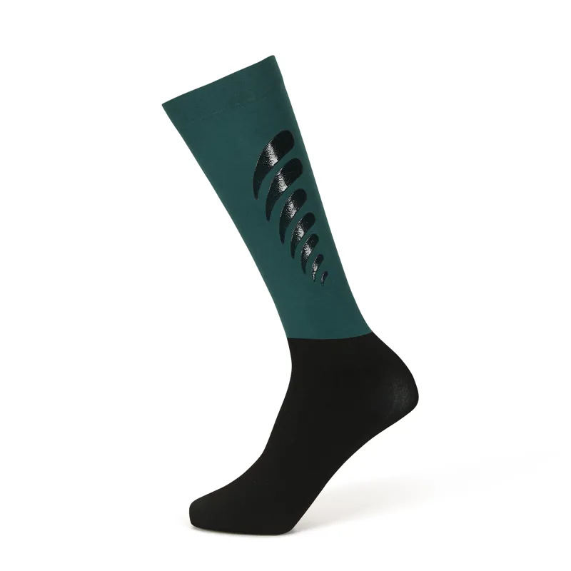Shires Aubrion Team Socks - Green-1