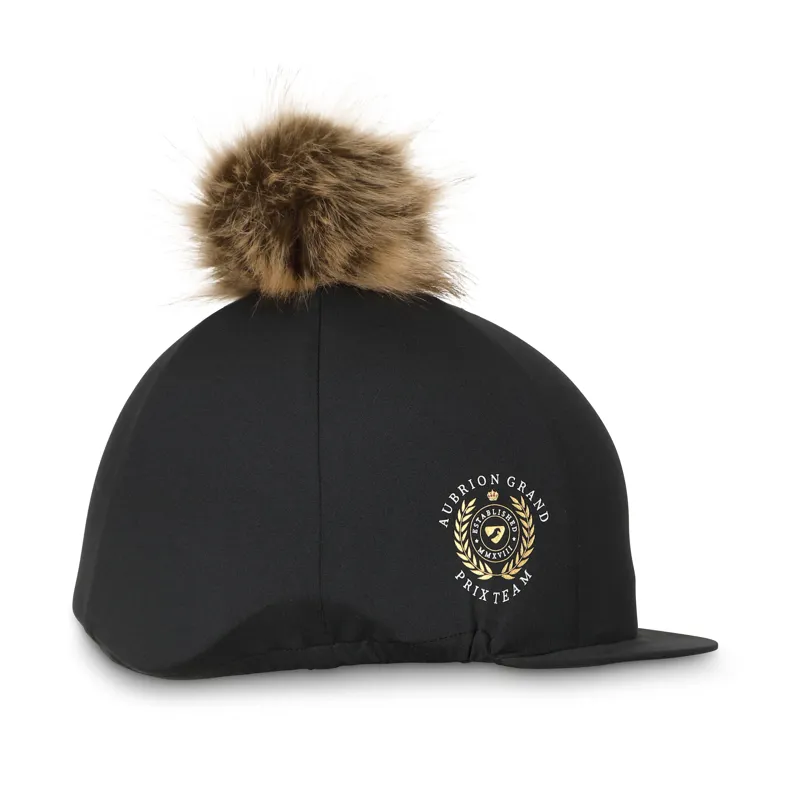 Shires Aubrion Team Hat Silk - Black