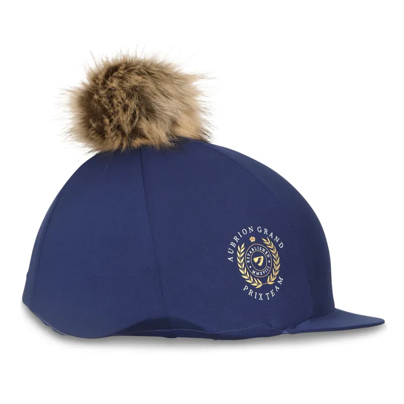 Shires Aubrion Team Hat Silk - Navy