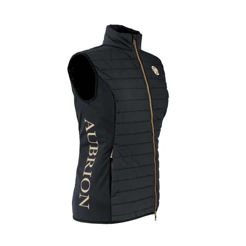 Shires Aubrion Team Children's Gilet - Black-1