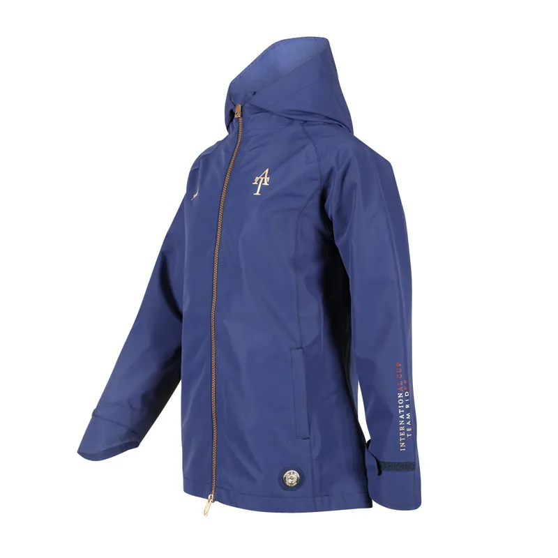 Shires Aubrion Team Children's Waterproof Jacket - Navy-2