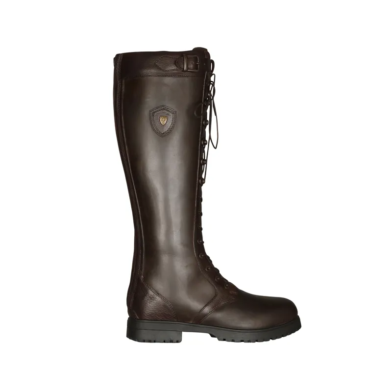 Shires Moretta Teramo Lace Boots - Dark Brown