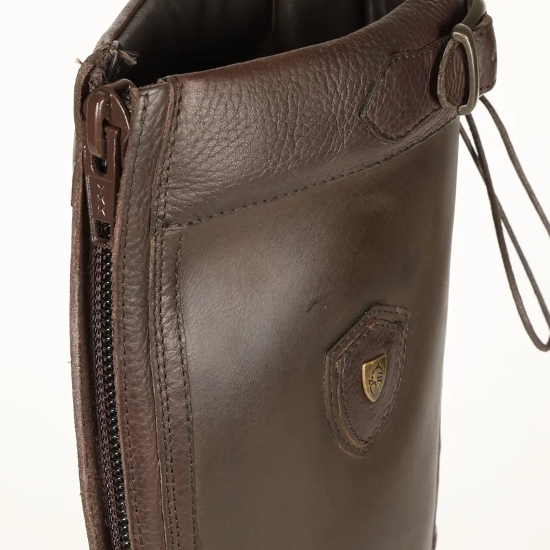 Shires Moretta Teramo Lace Boots - Dark Brown-7