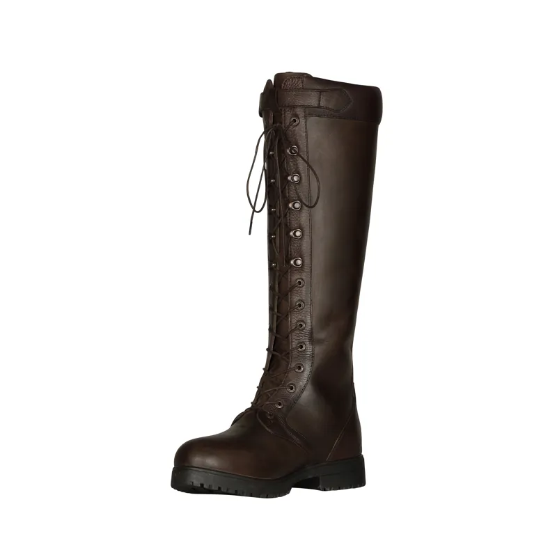 Shires Moretta Teramo Lace Boots - Dark Brown-2