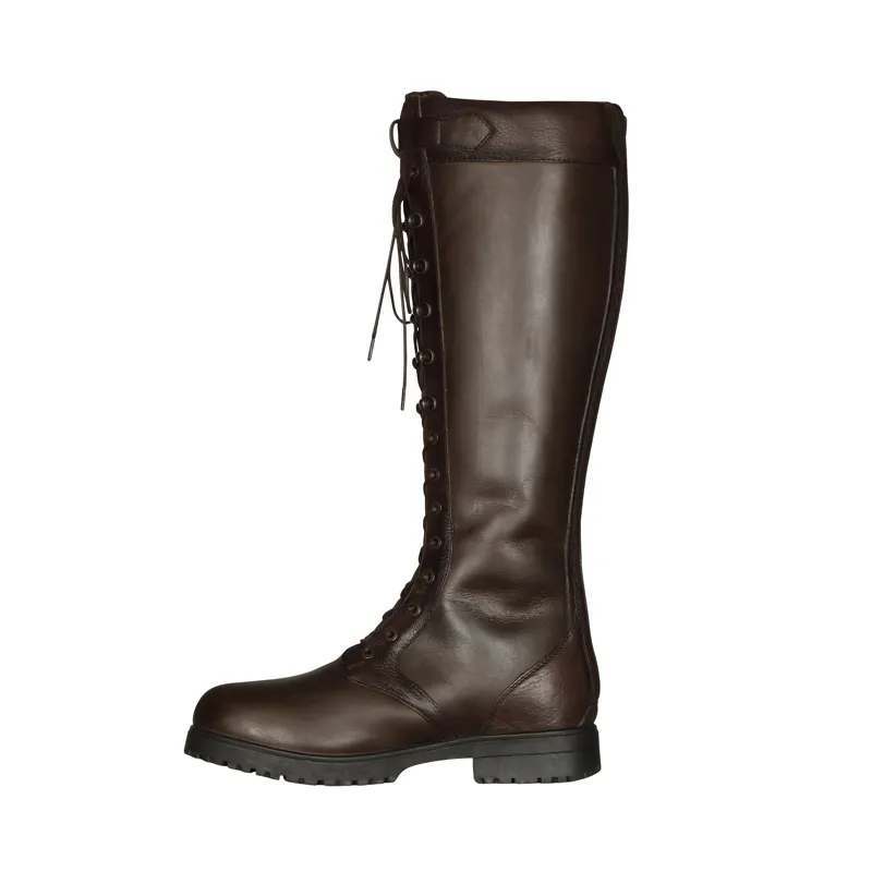 Shires Moretta Teramo Lace Boots - Dark Brown-3