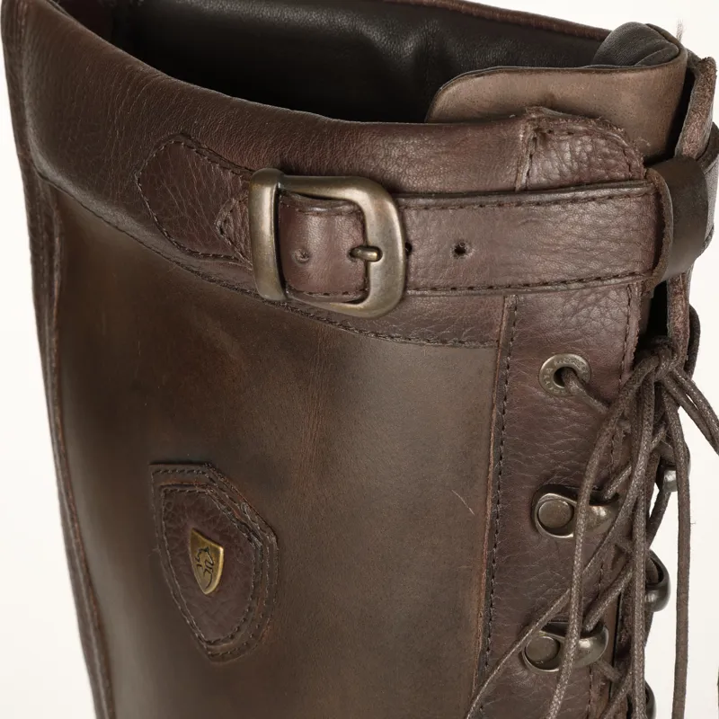 Shires Moretta Teramo Lace Boots - Dark Brown-6