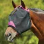 WeatherBeeta ComFiTec Deluxe Durable Mesh Fly Mask - Black/Purple
