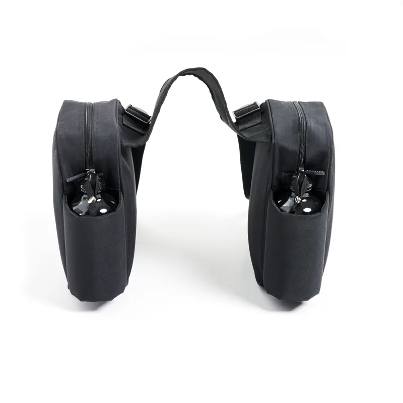 Shires Aubrion Saddle Panniers - Black-1