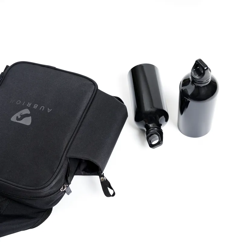 Shires Aubrion Saddle Panniers - Black-2