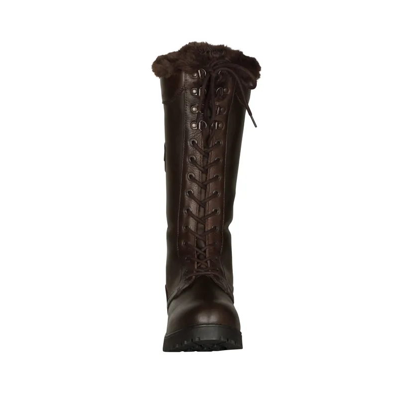 Shires Moretta Nola Lace Country Boots - Brown-2