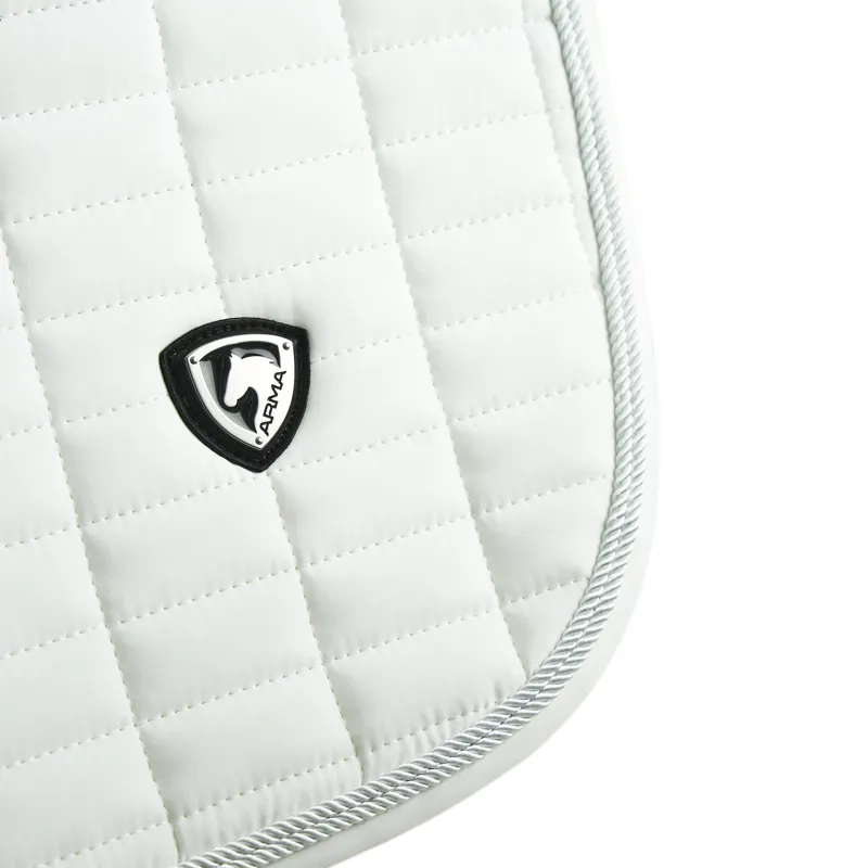 Shires ARMA Classic GP Saddlecloth - White-3