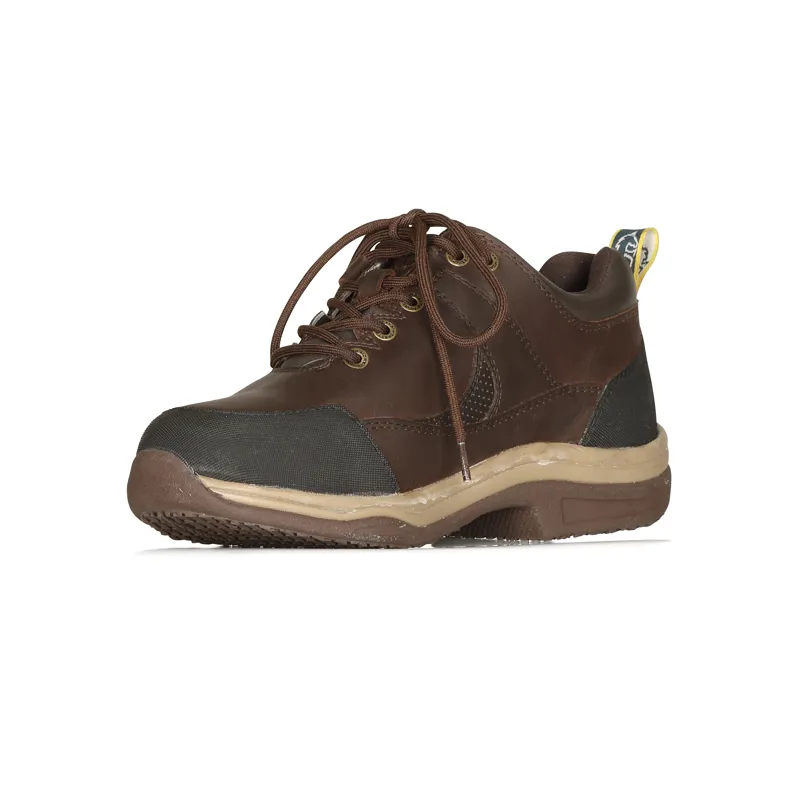 Shires Moretta Norvara XGRIP Trainers - Brown-3