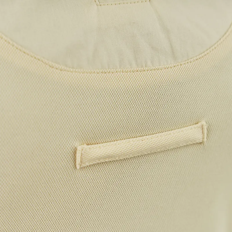 Shires Aubrion Sleeveless Ladies Tie Shirt - Yellow-2