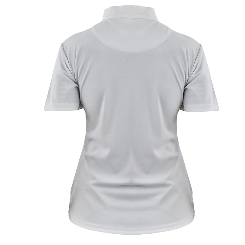 Shires Aubrion Short Sleeve Stock Shirt - White-2