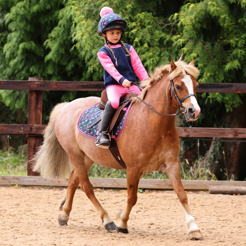 Shires Tikaboo Sweatshirt - Pink Horse-3