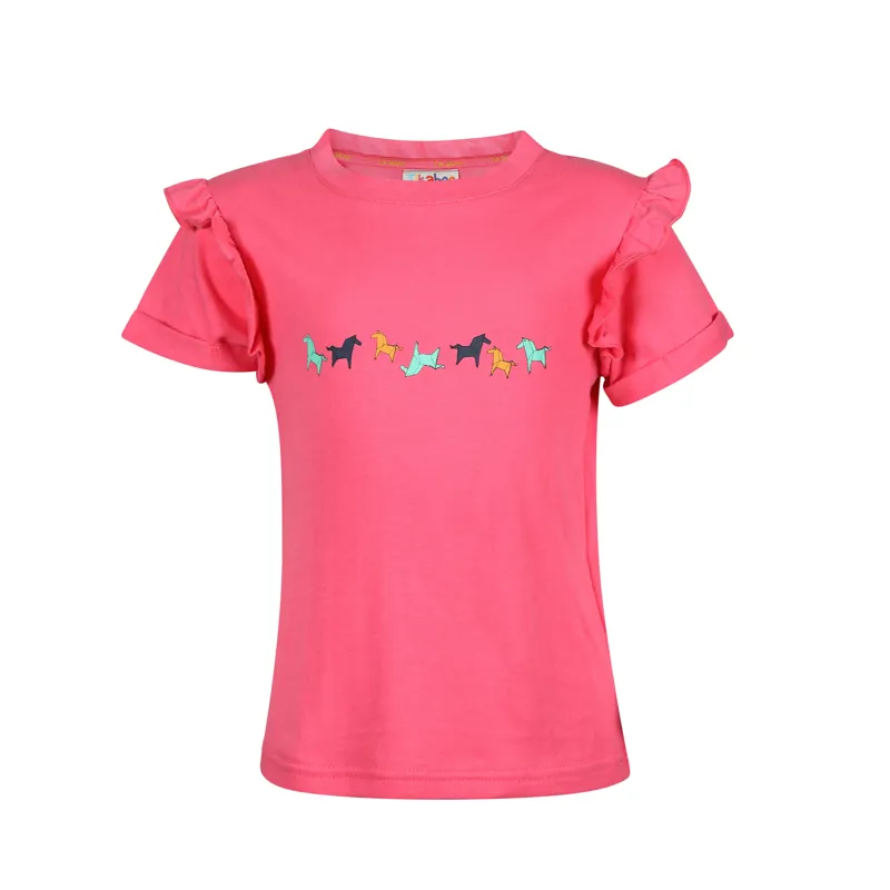 Shires Tikaboo Frill T-Shirt - Pink
