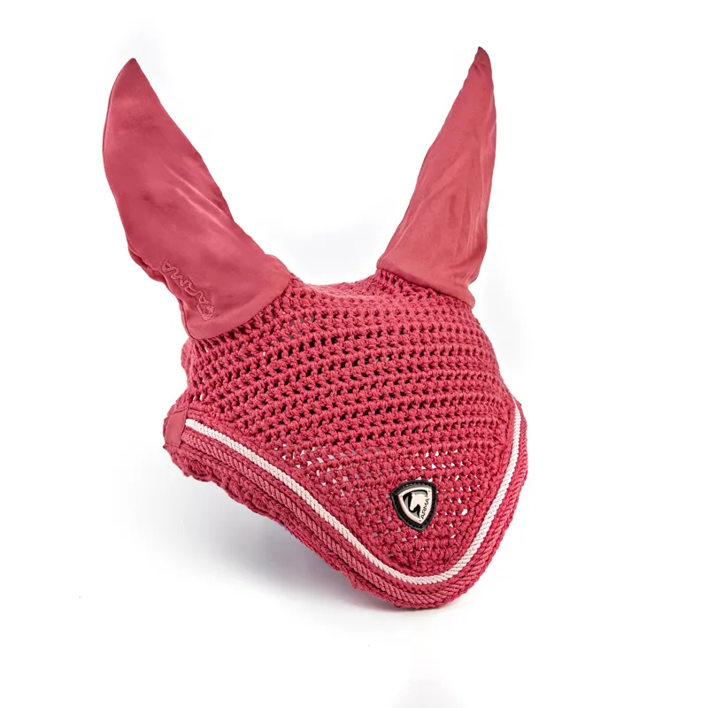 Shires ARMA Classic Fly Hood - Coral