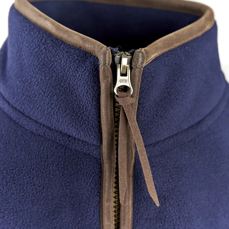 Shires Aubrion Mens Core Half Zip Fleece - Navy-3