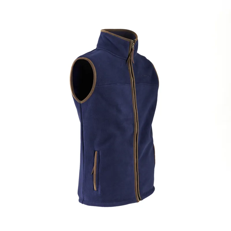 Shires Aubrion Mens Core Fleece Gilet  -  Navy-1