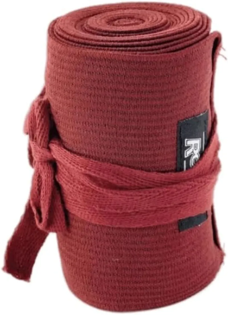 Roma Elastic Tail Bandage - Burgundy